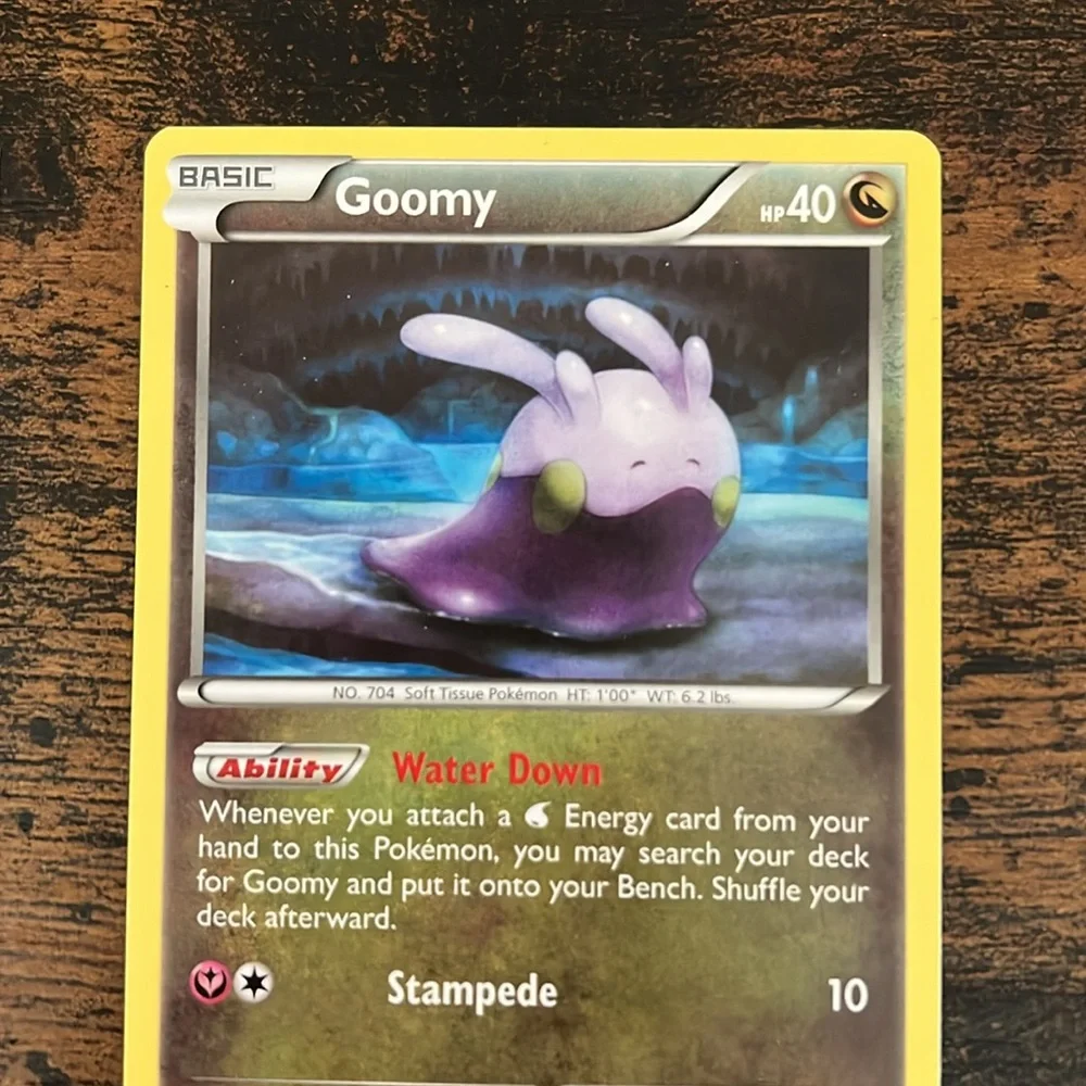 Pokemon Goomy Cards Kids Gift Game